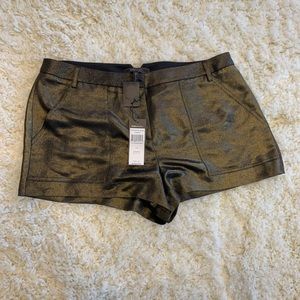 BCBG Metallic Dress shorts.